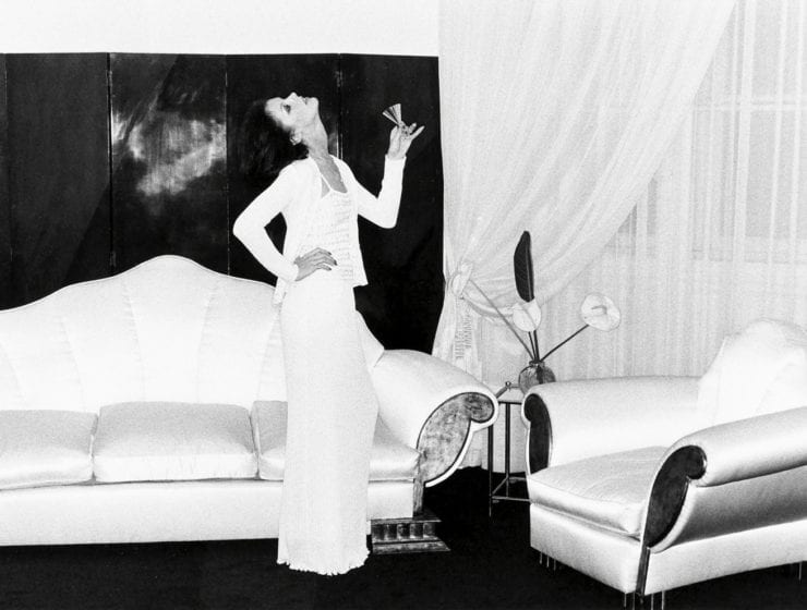 Helmut Newton, Chez Karl Lagerfeld, Paris, 1974, Silver Gelatin Photograph