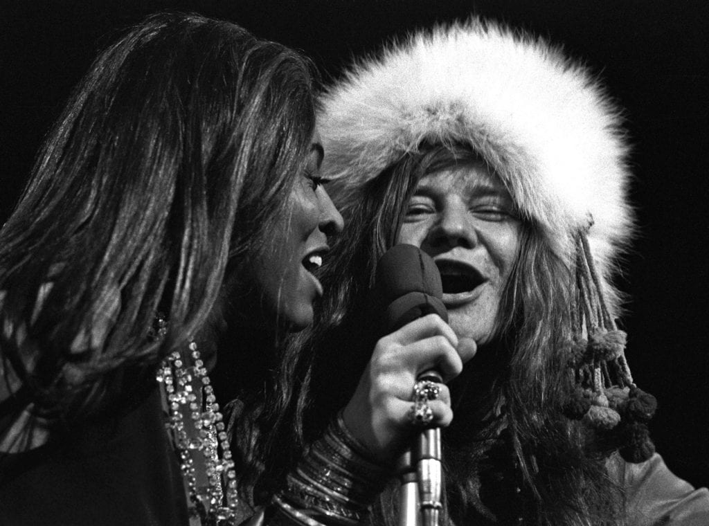 Harry Benson, Tina Turner & Janis Joplin, MSG, NY