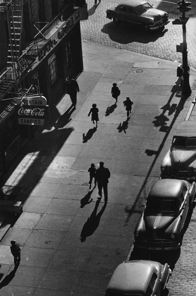 Harold Feinstein, 125th Street from Elevated Train, NYC
