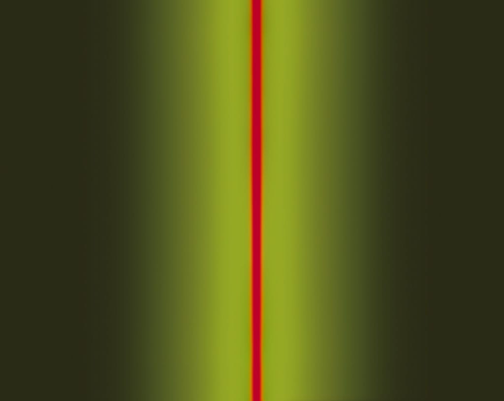 Garry Fabian Miller, The Clearing, 2015, Oil, Water, Light, Lambda C-print from Dye Destruction Print