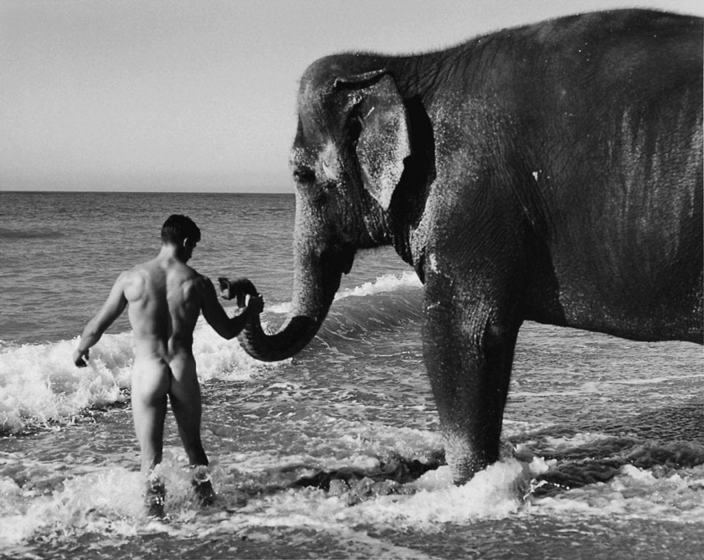 Bruce Weber, Tara And Her Pal Chris San Onofre CA, 1998, Archival Pigment Photograph
