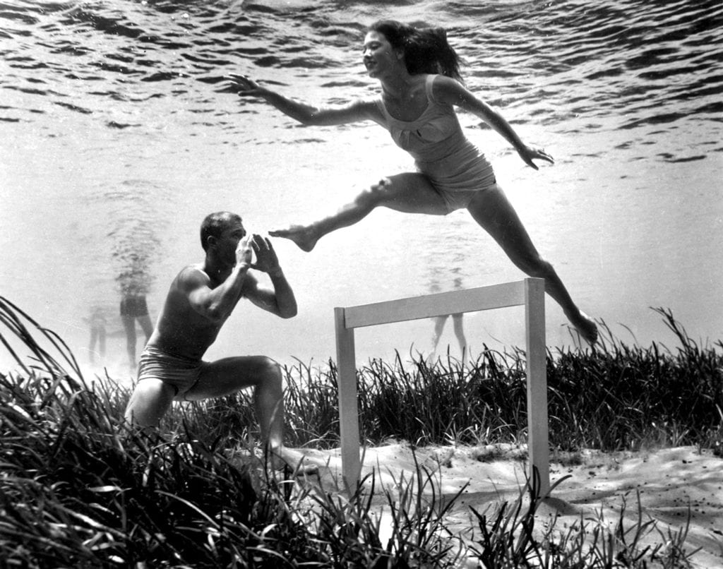 Bruce Mozert, Silver Springs Underwater (Jumping Hurdle)