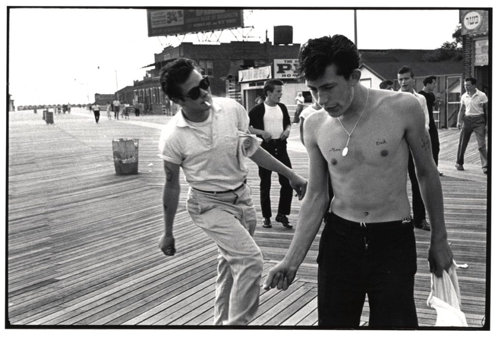 Bruce Davidson, Boys Jiving On Boardwalk From Brooklyn Gang, 1959, Silver Gelatin Photograph