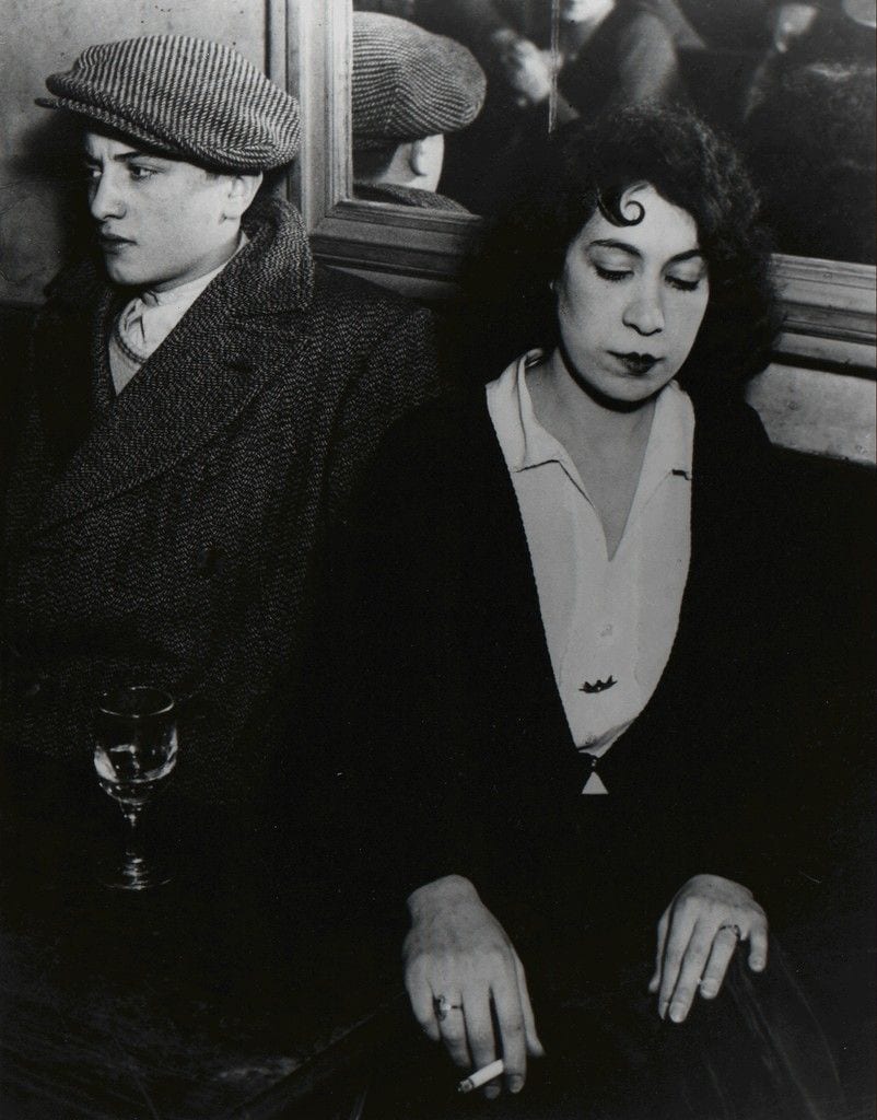 Brassai (Gyula Halasz), Couple Fache Au Bal Des Quatre Saisons