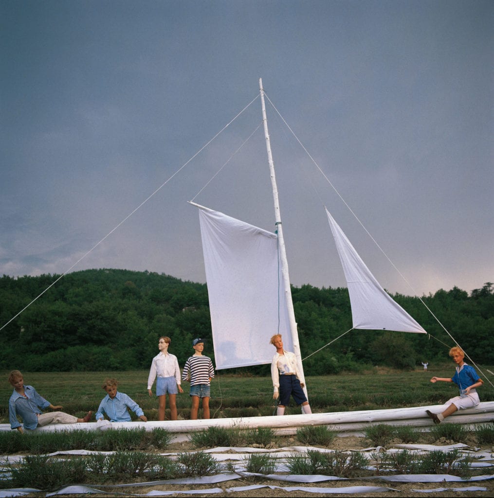 Bernard Faucon, Le Navire, Les Grandes Vacances, 1979, Fresson Photograph