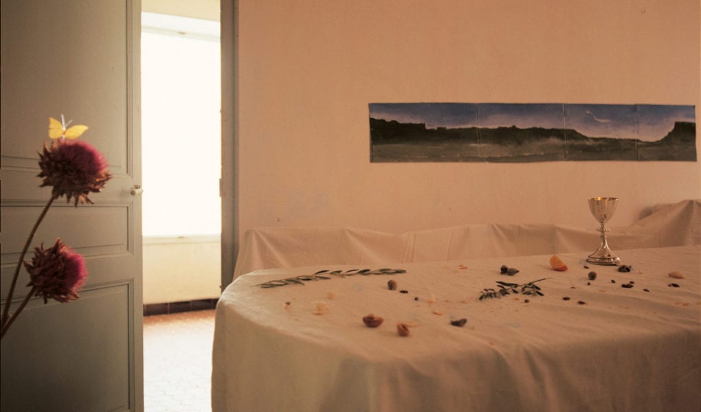 Bernard Faucon, La Cène, Évolution Probable du Temps, 1981 Fresson Photograph