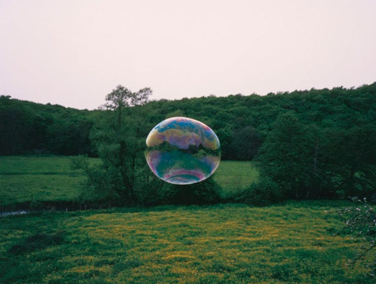 Bernard Faucon, La Bulle / The Bubble, 2005, Archival Pigment Photograph