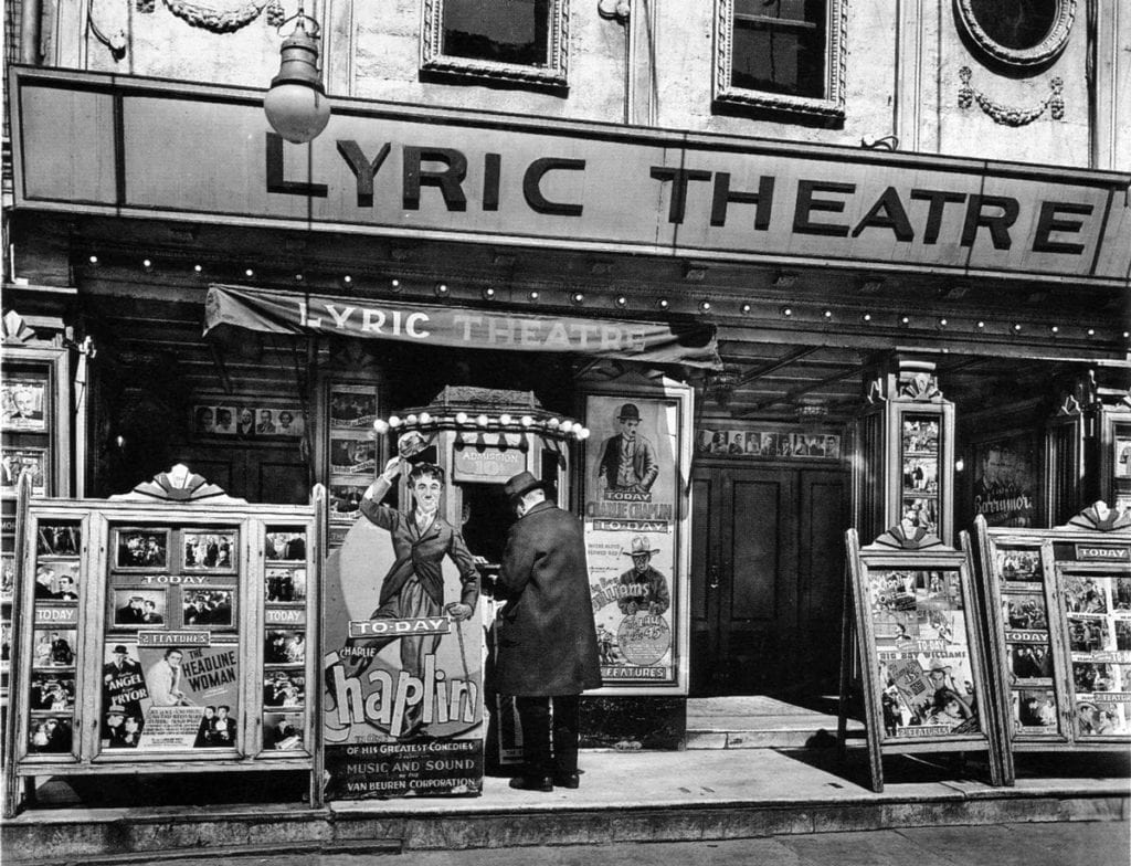 Berenice Abbott, Lyric Theatre, 100 Third Avenue, New York