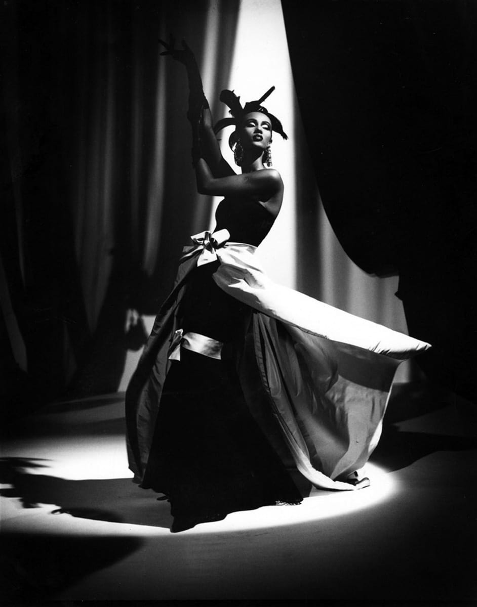 Arthur Elgort, Iman in YSL, Vanity Fair