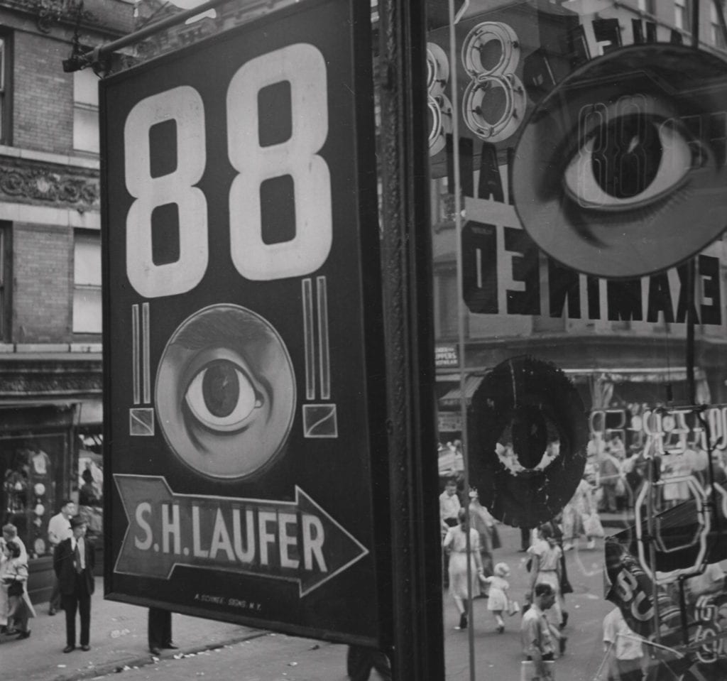 William Witt, "The Eye," Lower E. Side, Manhattan