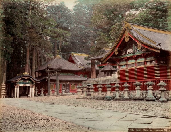 Studio of Felice Beato, Store House for Treasures Nikko