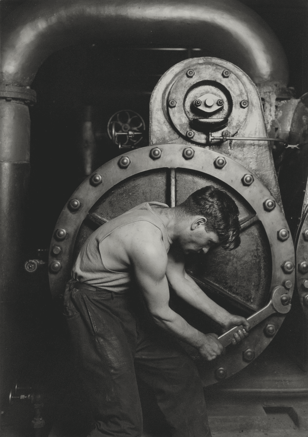 Lewis Hine, Powerhouse Mechanic