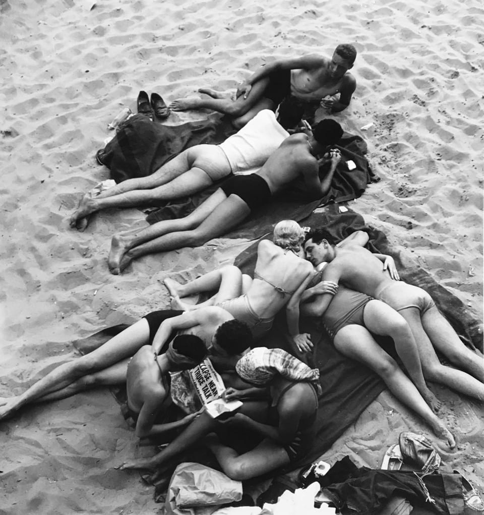 Bedrich Grunzweig, Untitled (Beach Scene)