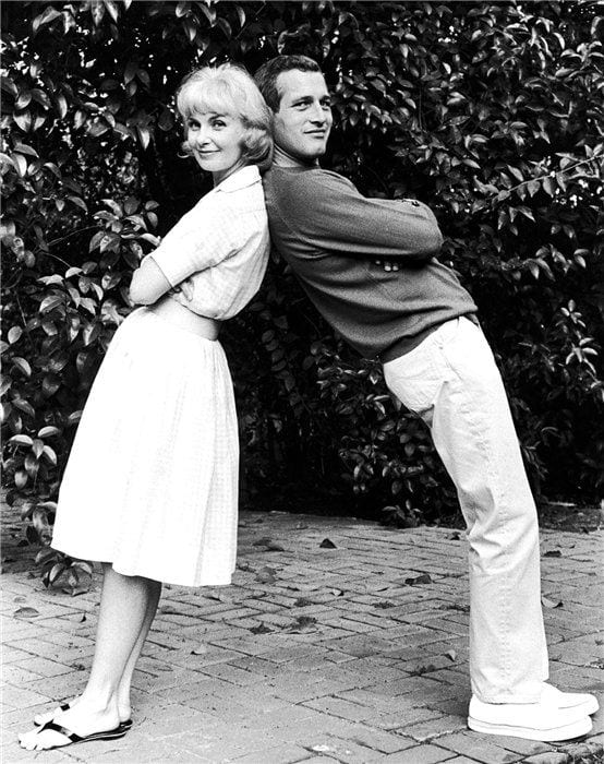 David Sutton, Joanne Woodward and Paul Newman