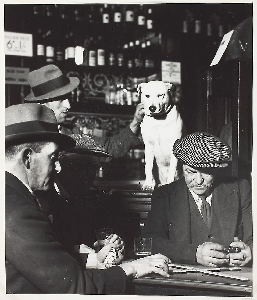 Bill Brandt, Domino Players in North London