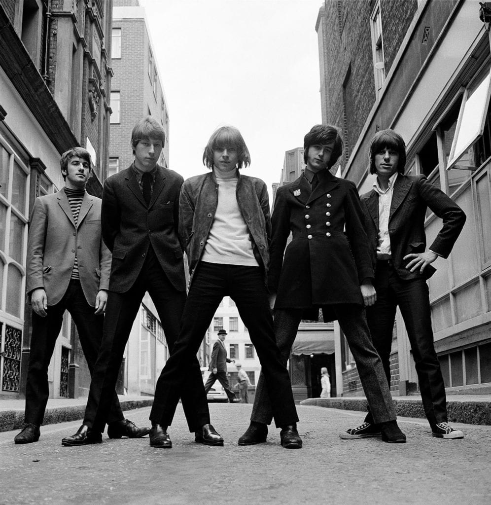 Gered Mankowitz, The Yardbirds, Ormond Yard, London, 1966