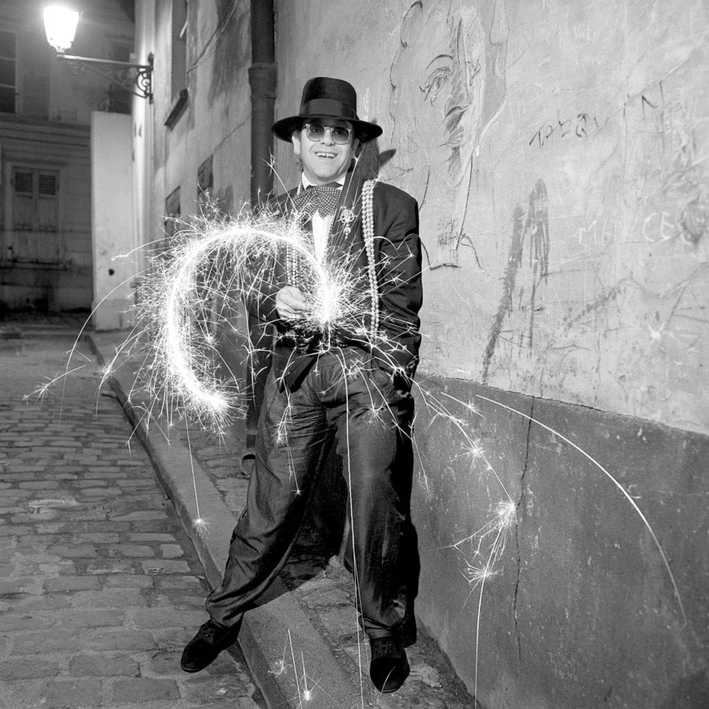 Terry O'Neill, Elton John, London