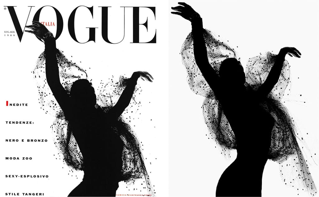 Albert Watson, Michaela Bercu (dress by Gianfranco Ferre), Paris, 1989, Archival Pigment Photograph