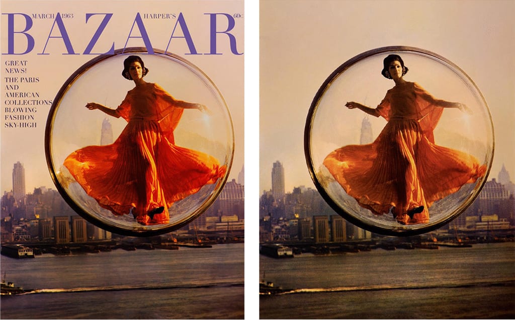 Melvin Sokolsky, Bubble Over New York, 1965, Infused Dyes Sublimated on Aluminum