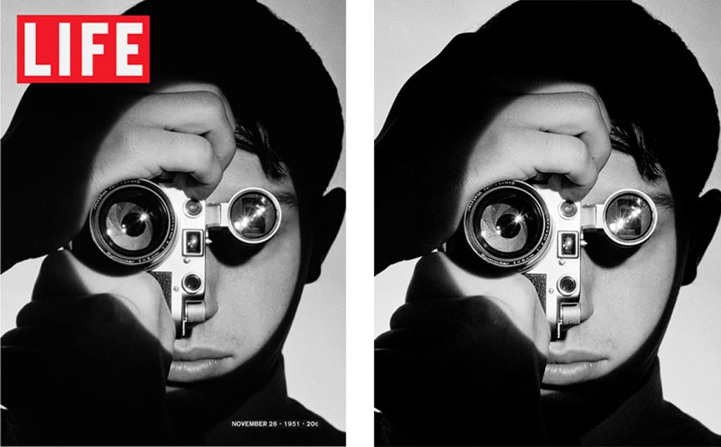 Andreas Feininger, The Photojournalist (Dennis Stock), New York, 1951, Silver Gelatin Photograph