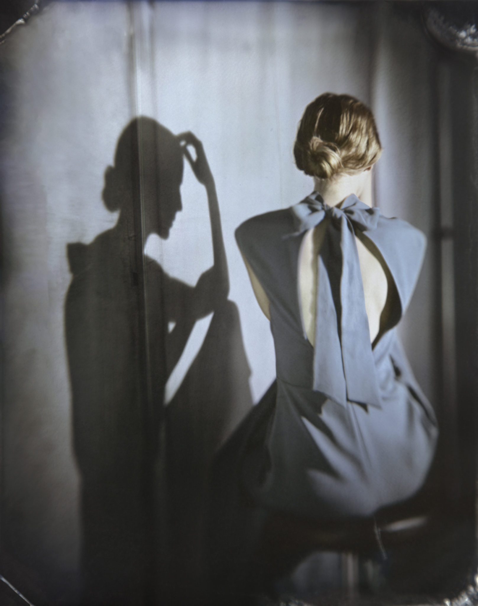 Sasha and Painted Screen, Shadow Dancing Series - Holden Luntz Gallery