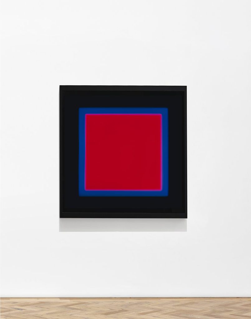 Garry Fabian Miller, In Blue Install