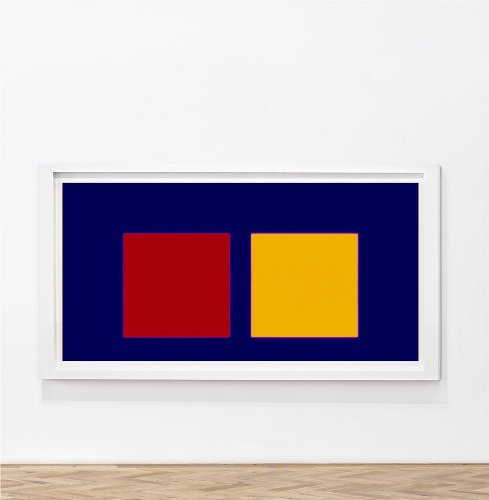 Garry Fabian Miller, Blue Yellow Red Install