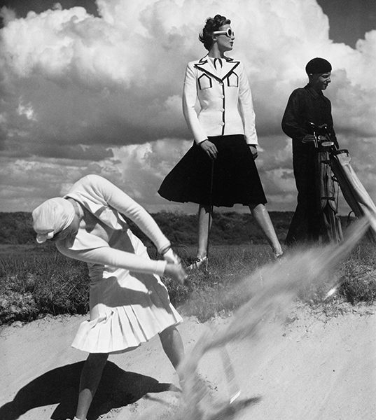Norman Parkinson, Golfing at le Touquet, 1939, Silver gelatin photograph