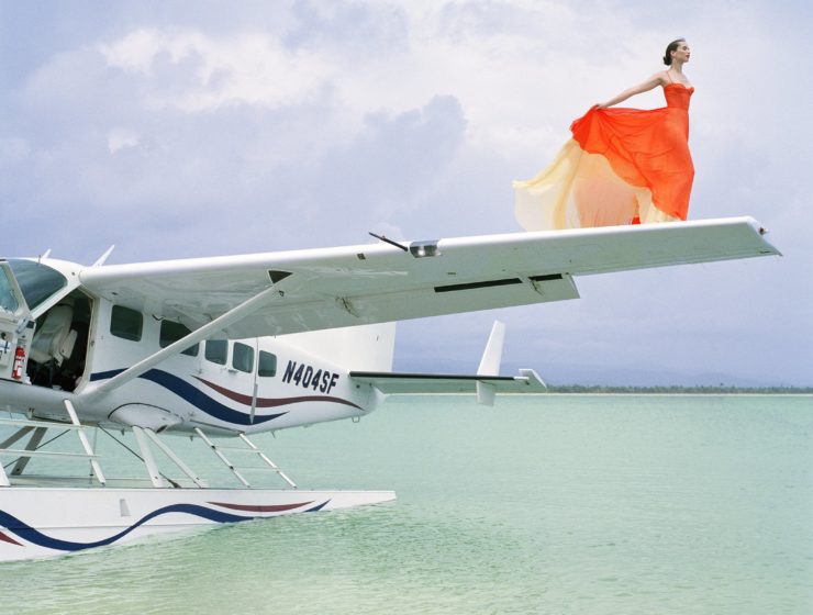 Rodney Smith, Saori on Sea Plane Wing No. 2, Dominican Republic