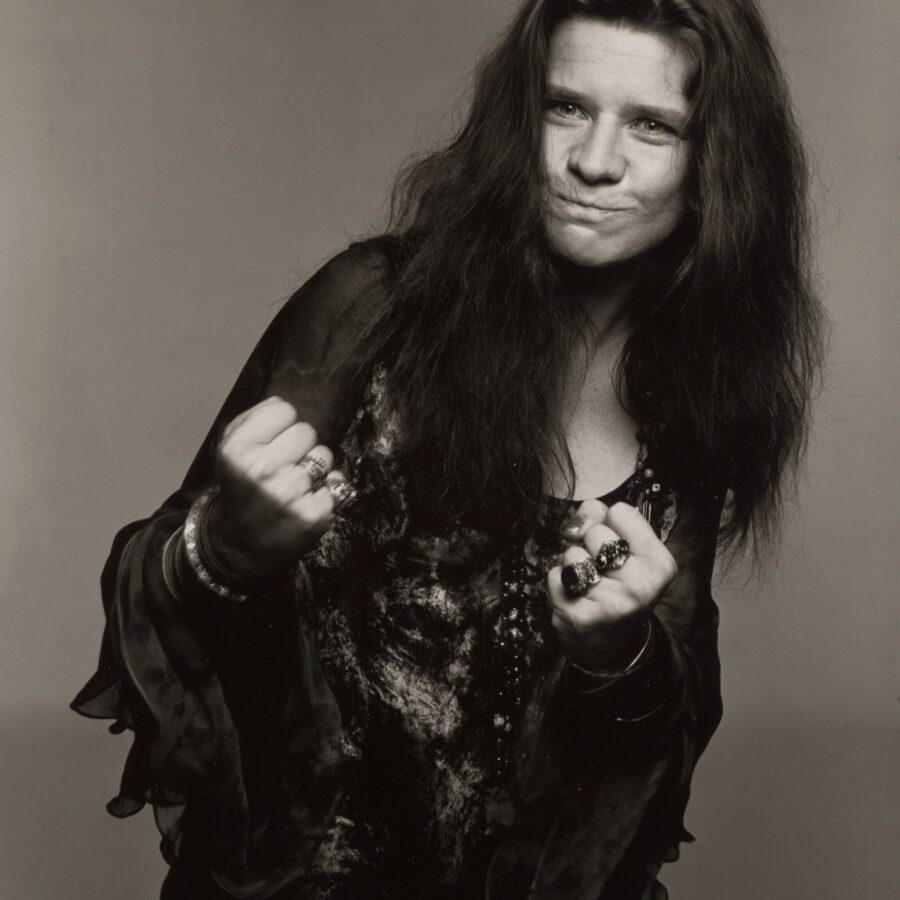 Richard Avedon, Janis Joplin, New York City, August 28, 1969, Silver gelatin photograph