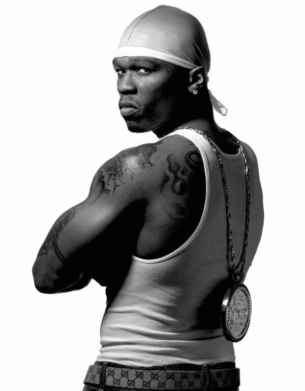 Albert Watson, 50 Cent, New York City, 2007, Archival pigment photograph