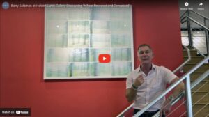 Barry Salzman at Holden Luntz Gallery Discussing A Past Revealed and Concealed