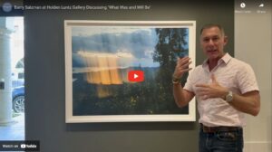 Barry Salzman at Holden Luntz Gallery Discussing What Was and Will Be