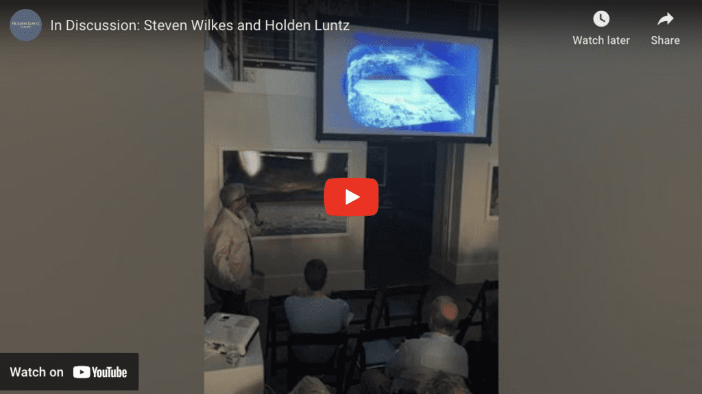 In Discussion Steven Wilkes and Holden Luntz