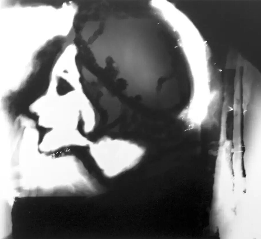 Pauline - Chanel - negative, 1958, Silver gelatin photograph
