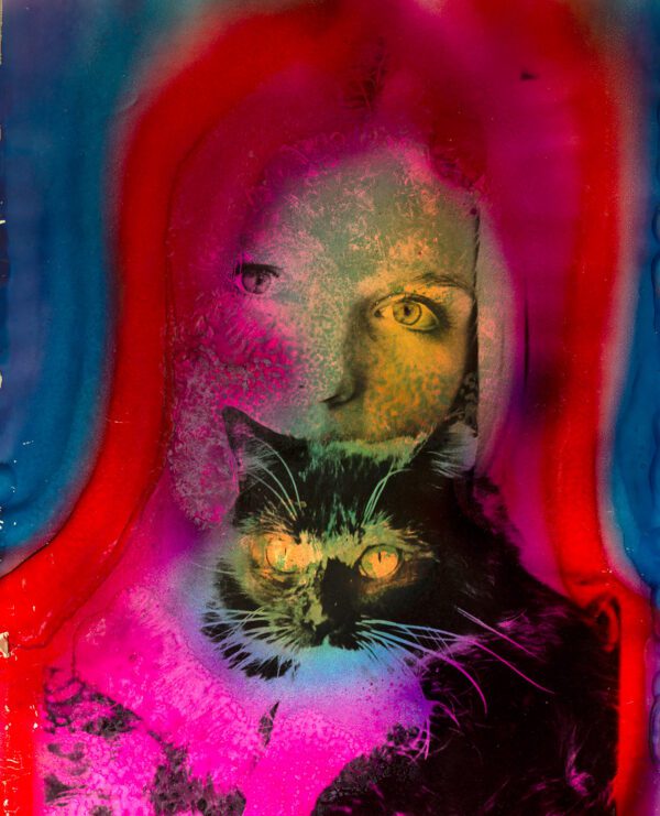 Kali-Red-Debbie-with-Kali-Cat Kali Red Debbie with Kali Cat, Palm Springs, Ca