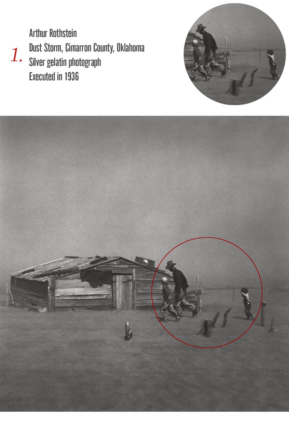 Arthur Rothstein — Dust Storm, Cimarron County, Oklahoma