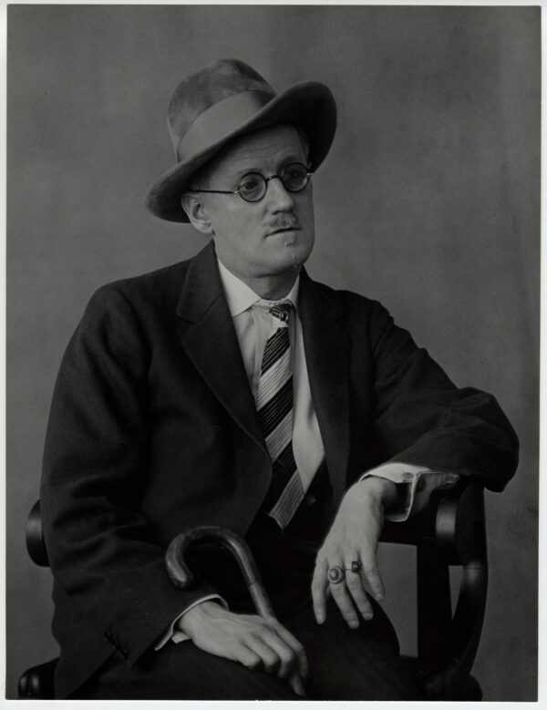 Berenice Abbott, James Joyce, 1928, Silver gelatin photograph