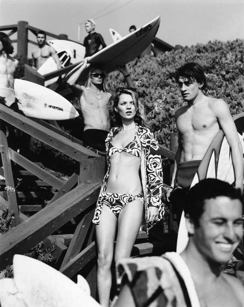 Mario Testino, Kate Moss, Los Angeles, Hapers Bazaar, 1996, Digitally Produced C-Type Print