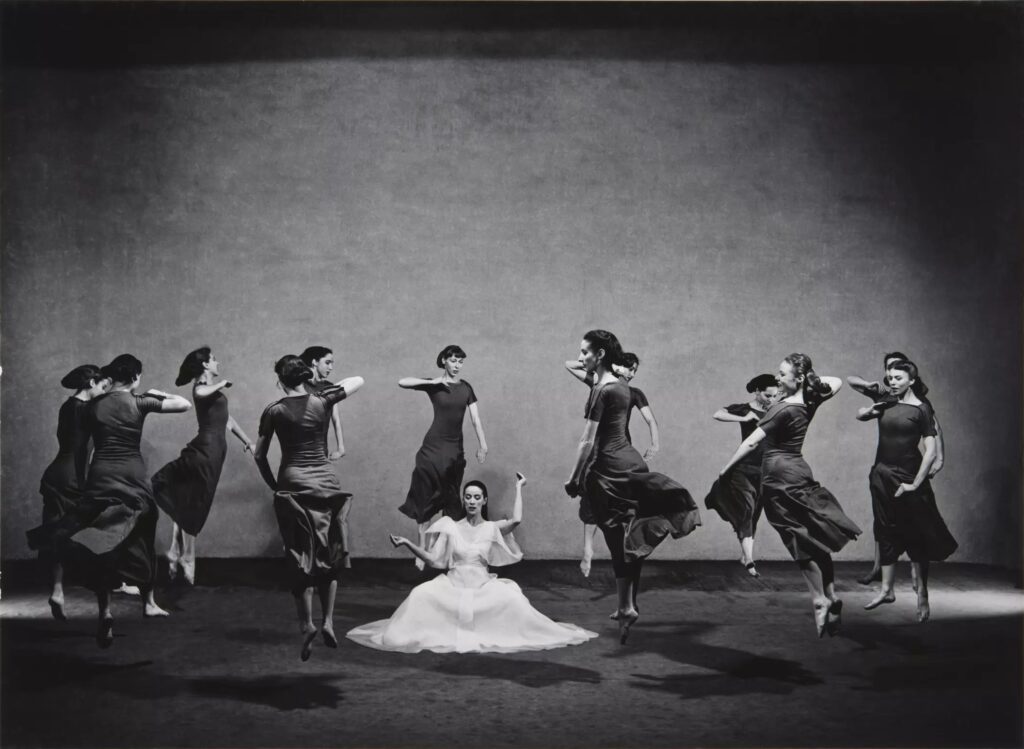 Barbara Morgan, Martha Graham, Primitive Mysteries, 1935, Silver gelatin photograph