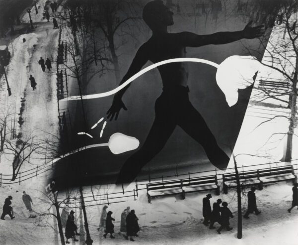 Barbara Morgan, Spring on Madison Square, 1938, Silver gelatin photograph Barbara Morgan, Spring on Madison Square, 1938, Silver gelatin photograph