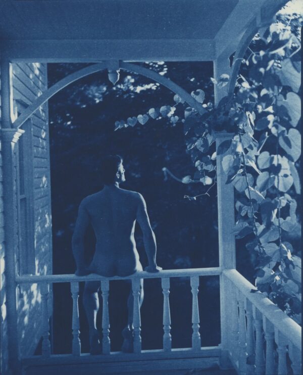 John Dugdale, Smile For Your Lover Comes, 2000, Cyanotype