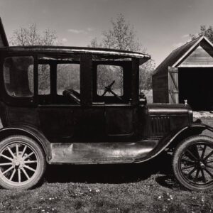 Wright Morris, Model T with California Top, Ed’s Place, ca. 1940’s, Silver gelatin photograph