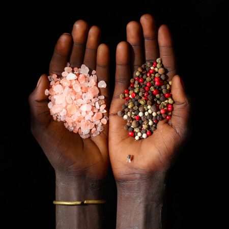 Jean-Baptiste Huynh, Salt & Pepper, Flower Children, 2023, Archival pigment photograph on baryta paper