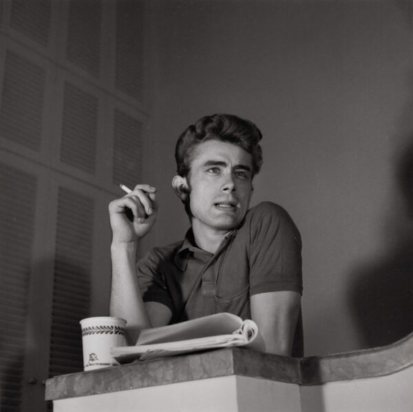 Larry Fried, James Dean Portrait, 1954, Vintage silver gelatin print Larry Fried, James Dean Portrait, 1954, Vintage silver gelatin print