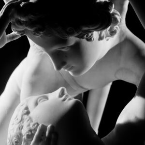Aurelio Amendola Amore e Psiche, Antonio Canova, Museo Hermitage, Sanpietroburgo, Russia