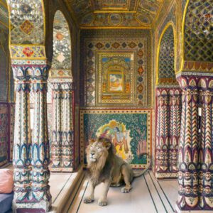 Karen Knorr, Parvati’s Consort, Samode Haveli, Jaipur