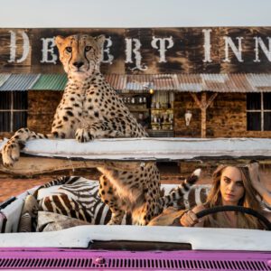 David Yarrow, Bad Asses 2 (colour), 2024, Archival Pigment Photograph