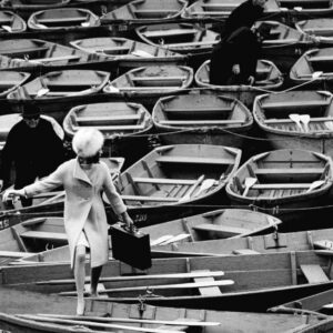 Jerry Schatzberg, Glamour Magazine, Row Boats, New York