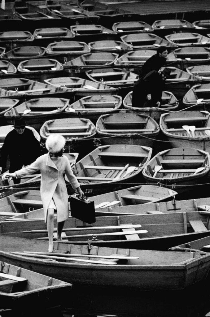 Jerry Schatzberg, Glamour Magazine, Row Boats, New York